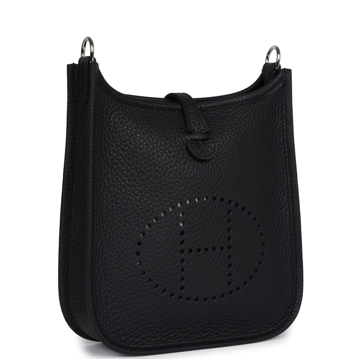 Hermès Evelyne TPM Black Clemence Palladium Hardware