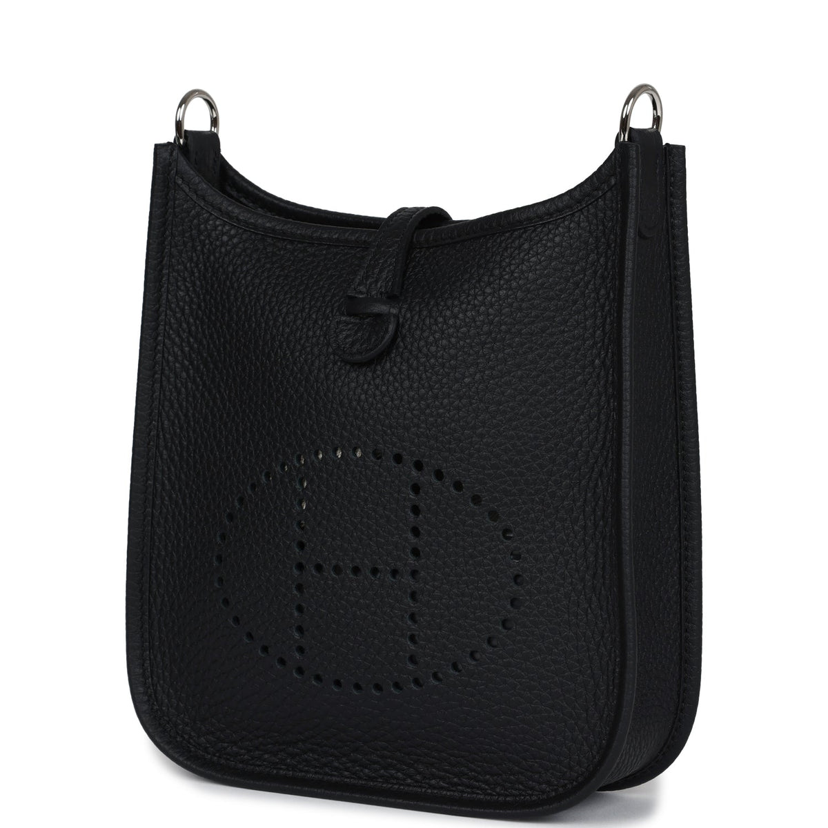 Hermès Evelyne TPM Black Clemence Palladium Hardware