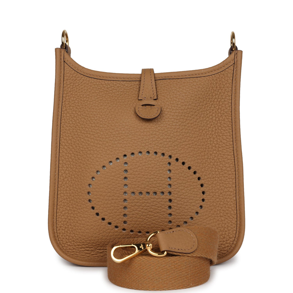 Hermès Evelyne TPM Biscuit Clemence Gold Hardware