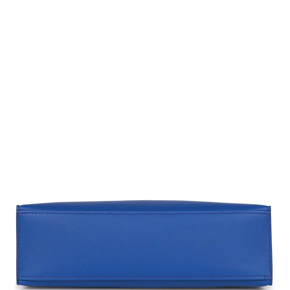 Hermès Kelly Pochette Bleu Royal Swift Palladium Hardware