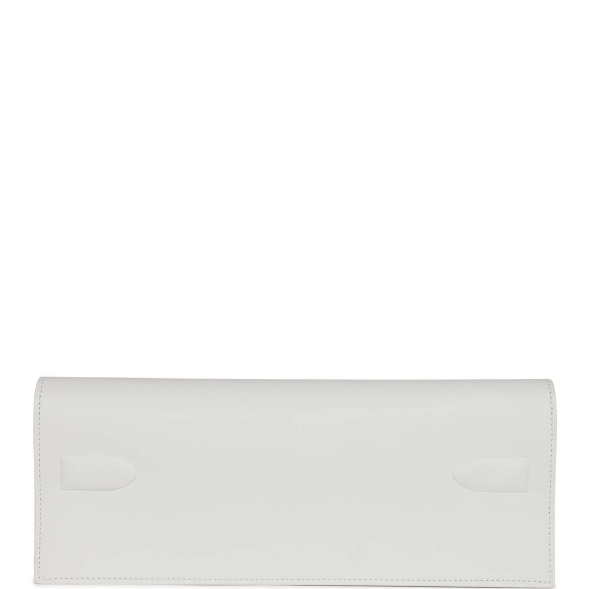 Hermès Shadow Kelly Cut New White Swift