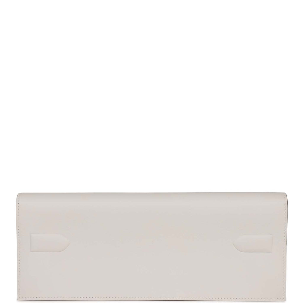 Hermès Shadow Kelly Cut Gris Pale Swift