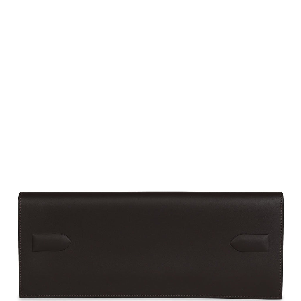 Hermès Shadow Kelly Cut Ebene Swift Calfskin