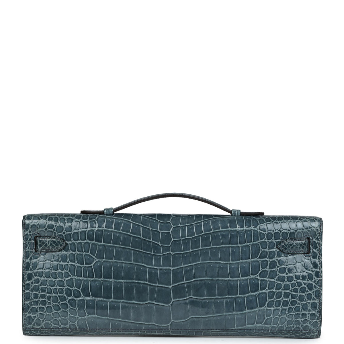 Hermès Kelly Cut Colvert Shiny Faux Leather Gold Hardware