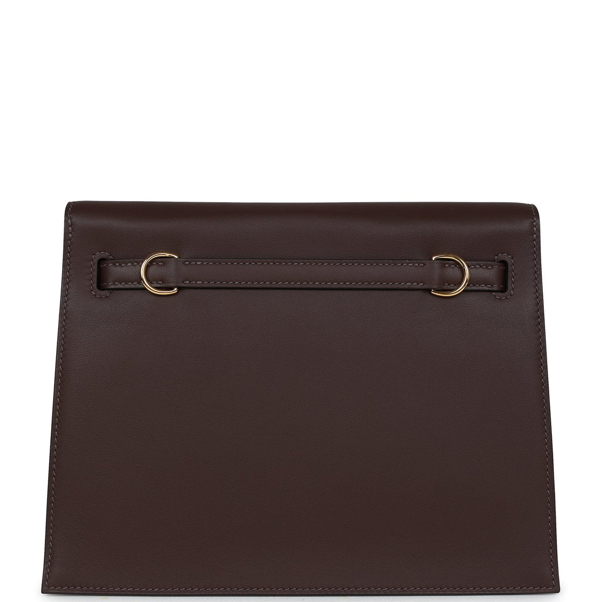 Hermès Kelly Danse Anate Moka Swift Gold Hardware