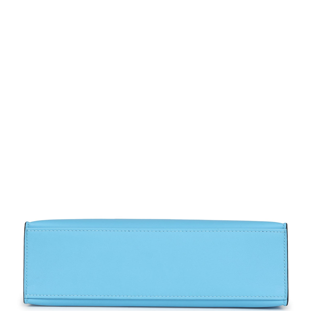 Hermès Kelly Pochette Celeste Swift Gold Hardware