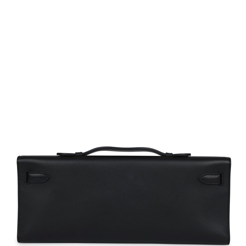 Hermès Kelly Cut Black Swift Gold Hardware