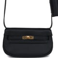 Hermès Kelly Moove Black Swift Gold Hardware
