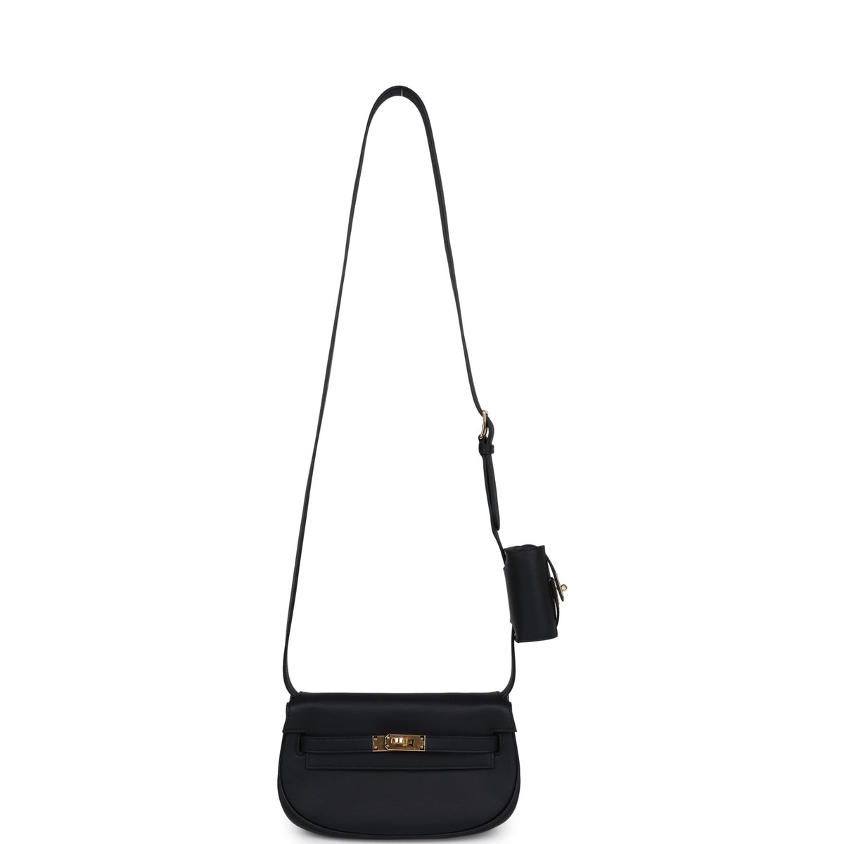 Hermès Kelly Moove Black Swift Gold Hardware