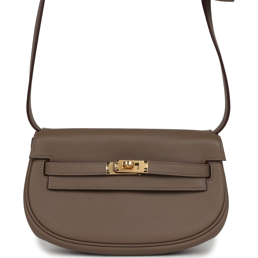 Hermès Kelly Moove Etoupe Swift Gold Hardware