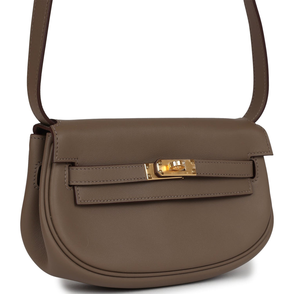 Hermès Kelly Moove Etoupe Swift Gold Hardware