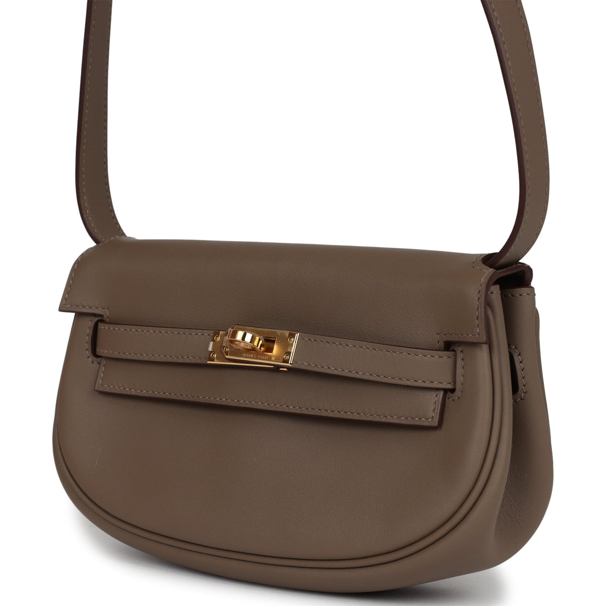 Hermès Kelly Moove Etoupe Swift Gold Hardware