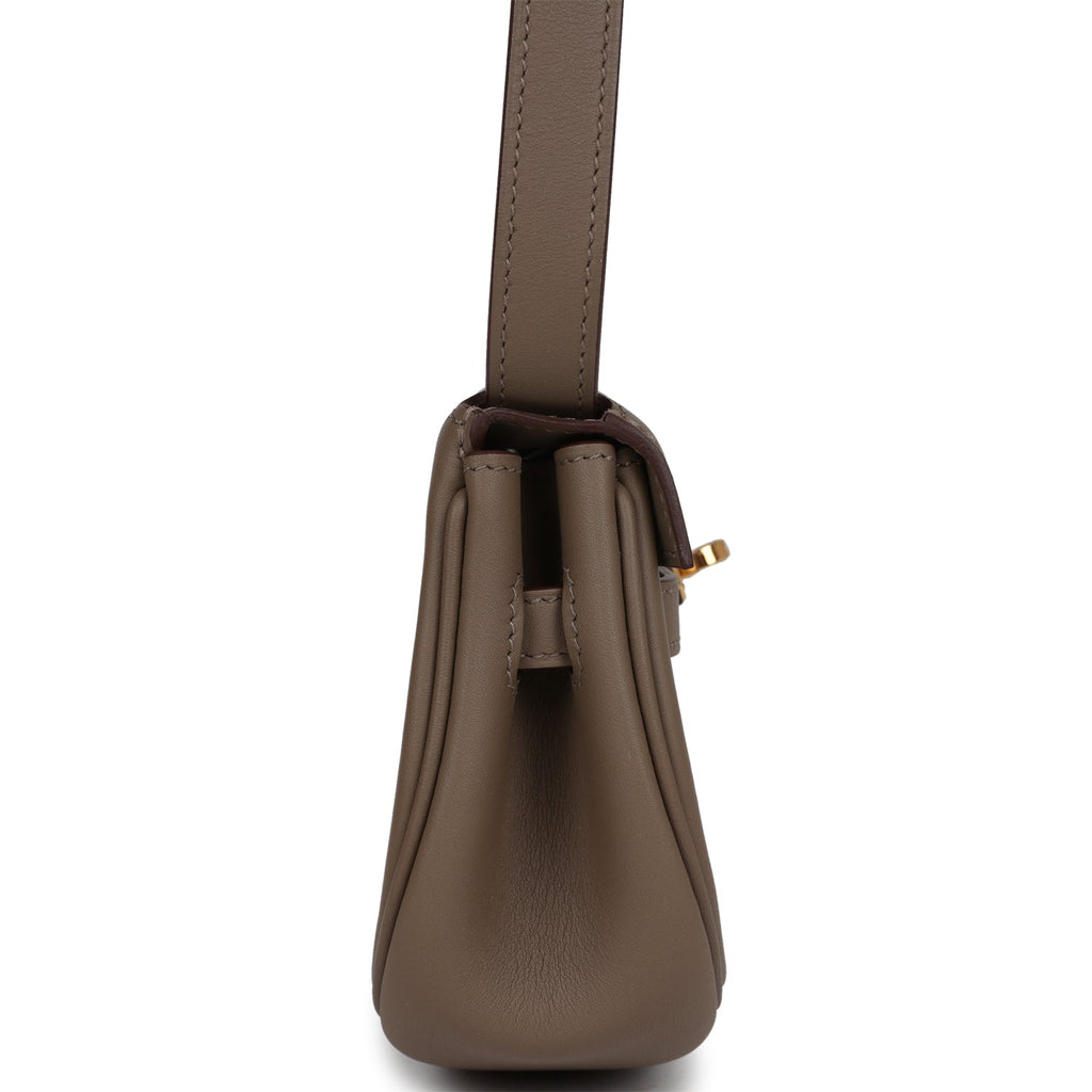 Hermès Kelly Moove Etoupe Swift Gold Hardware