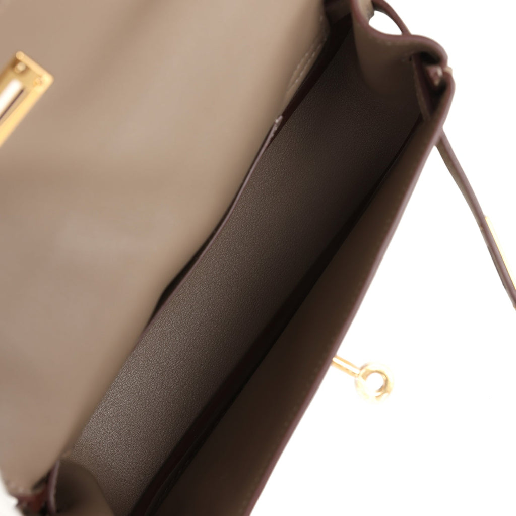 Hermès Kelly Moove Etoupe Swift Gold Hardware