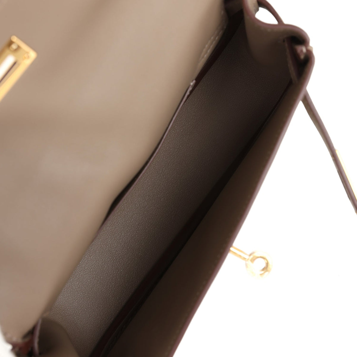 Hermès Kelly Moove Etoupe Swift Gold Hardware