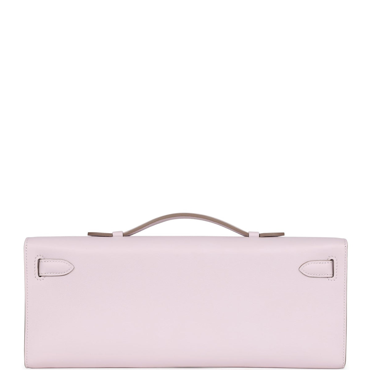 Hermès Kelly Cut Mauve Pale Swift Palladium Hardware