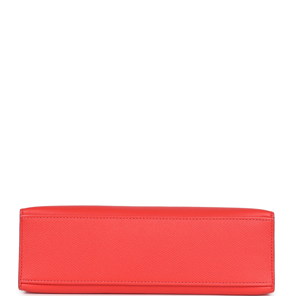 Hermès Kelly Pochette Rose Jaipur Epsom Gold Hardware