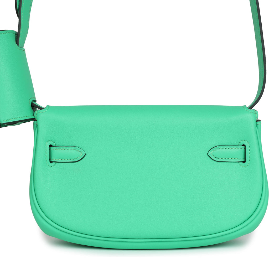 Hermès Kelly Moove Vert Comics Swift Palladium Hardware