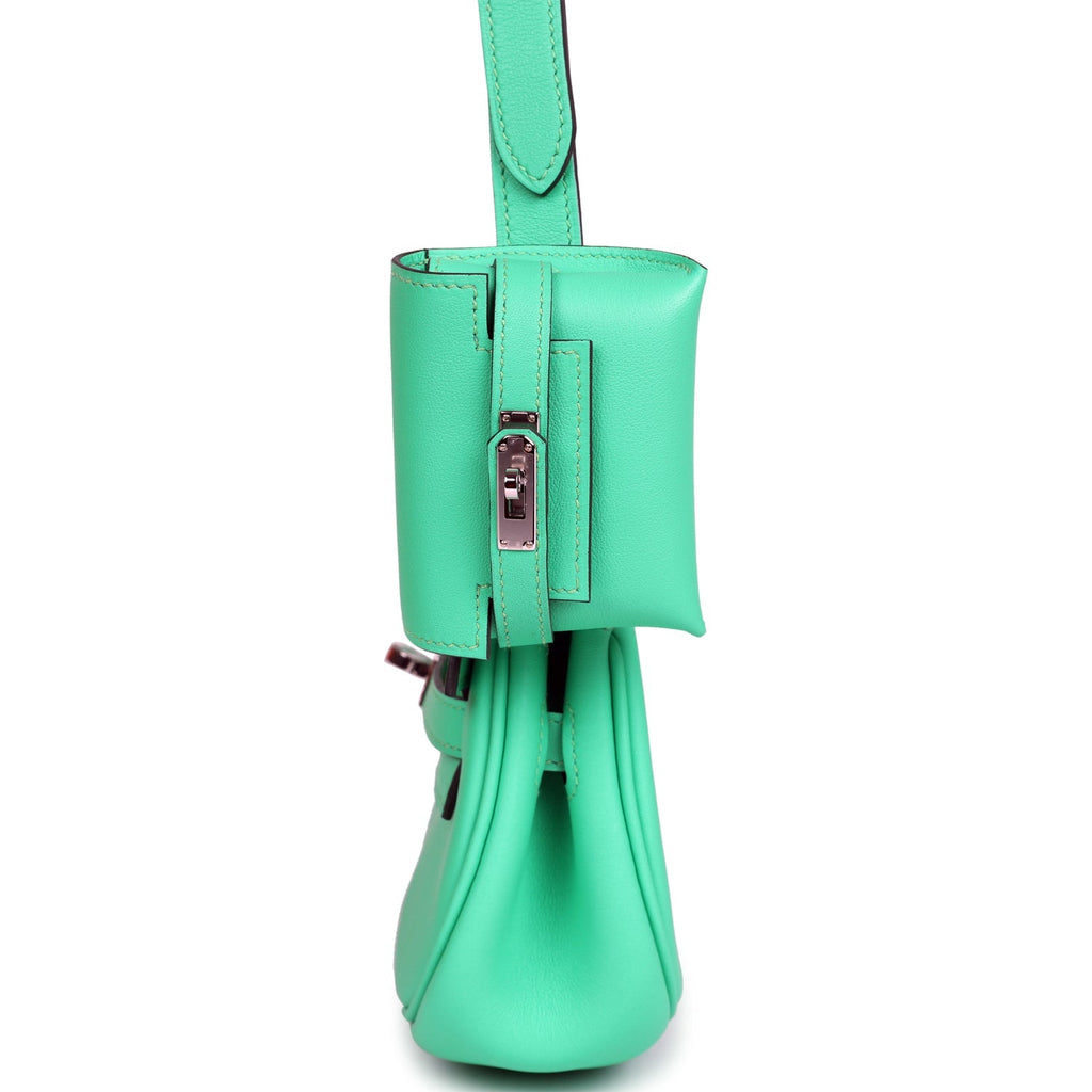 Hermès Kelly Moove Vert Comics Swift Palladium Hardware
