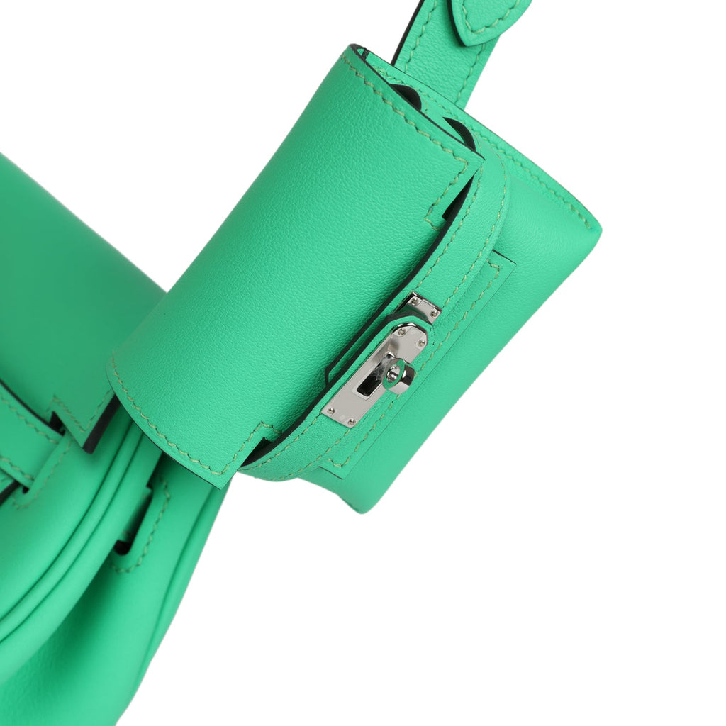 Hermès Kelly Moove Vert Comics Swift Palladium Hardware