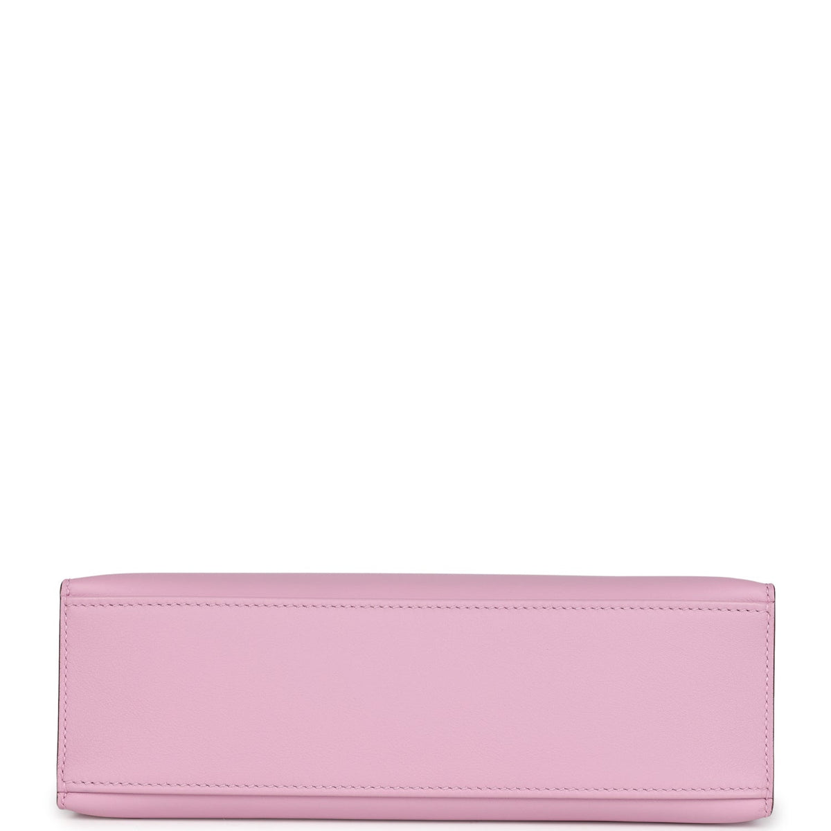 Hermès Kelly Pochette Mauve Sylvestre Swift Rose Gold Hardware
