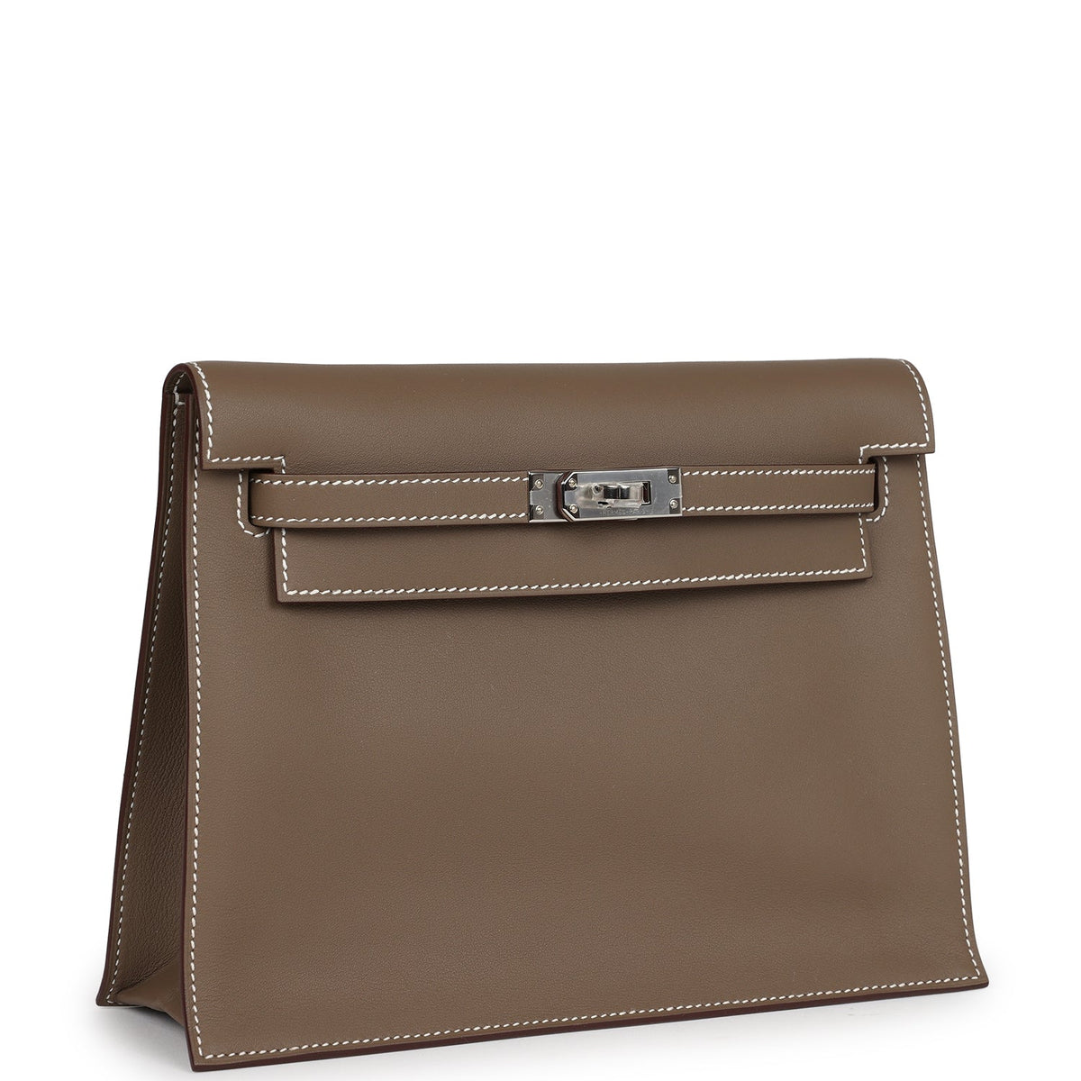 Hermès Kelly Danse Etoupe Swift Palladium Hardware