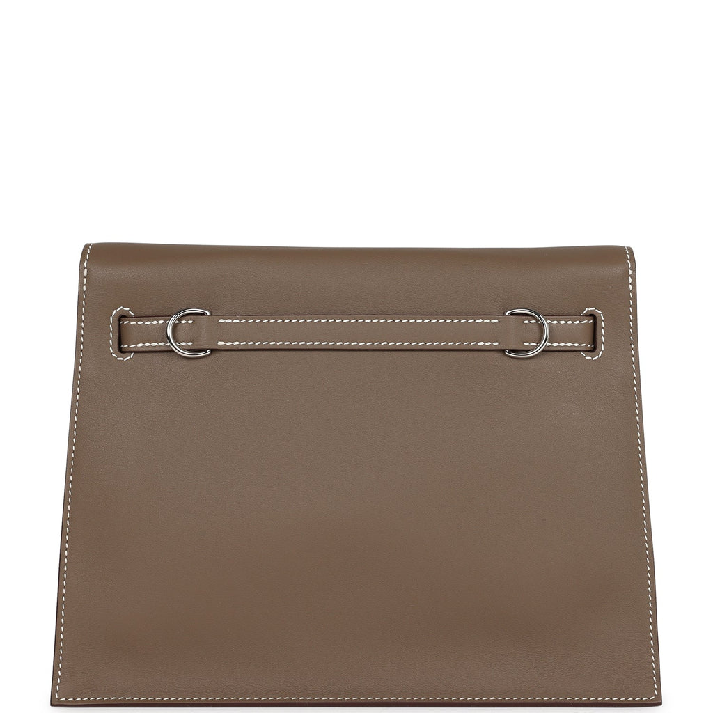 Hermès Kelly Danse Etoupe Swift Palladium Hardware