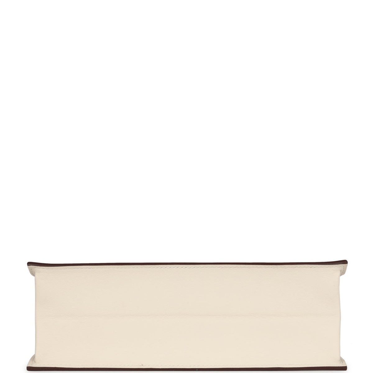 Hermès Kelly Sellier 25 Nata Verso Epsom Palladium Hardware