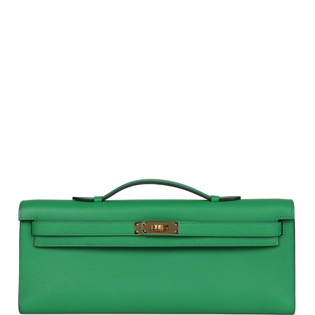 Hermès Kelly Cut Bambou Swift Gold Hardware