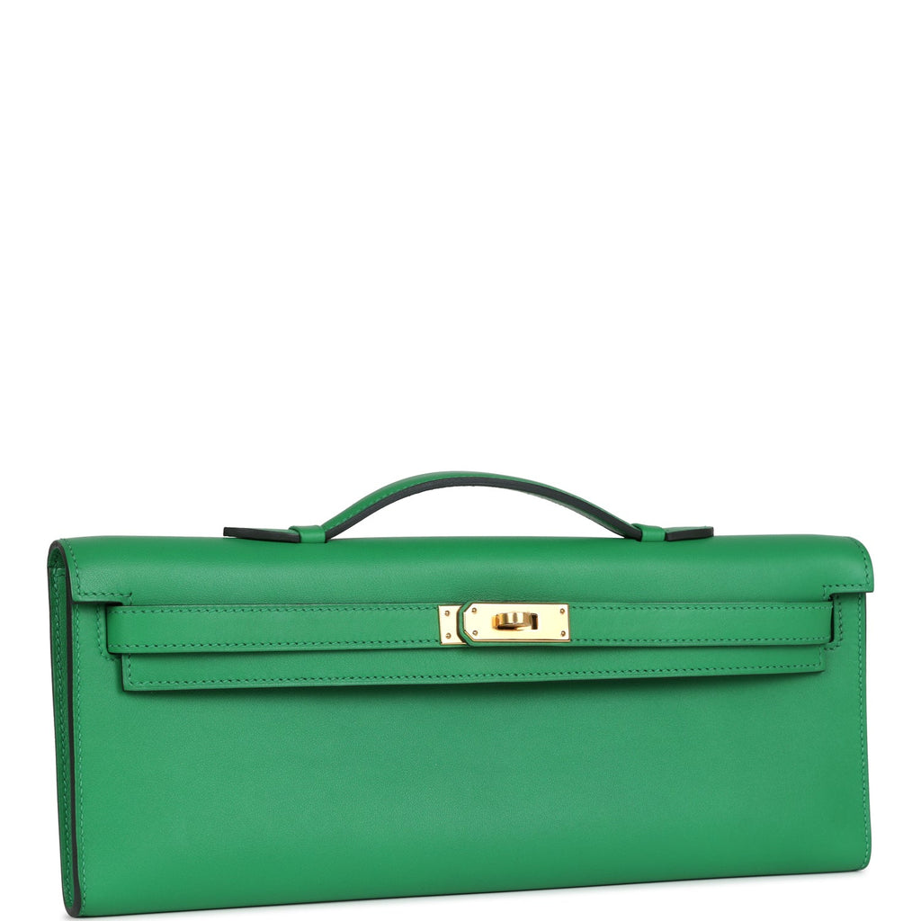 Hermès Kelly Cut Bambou Swift Gold Hardware