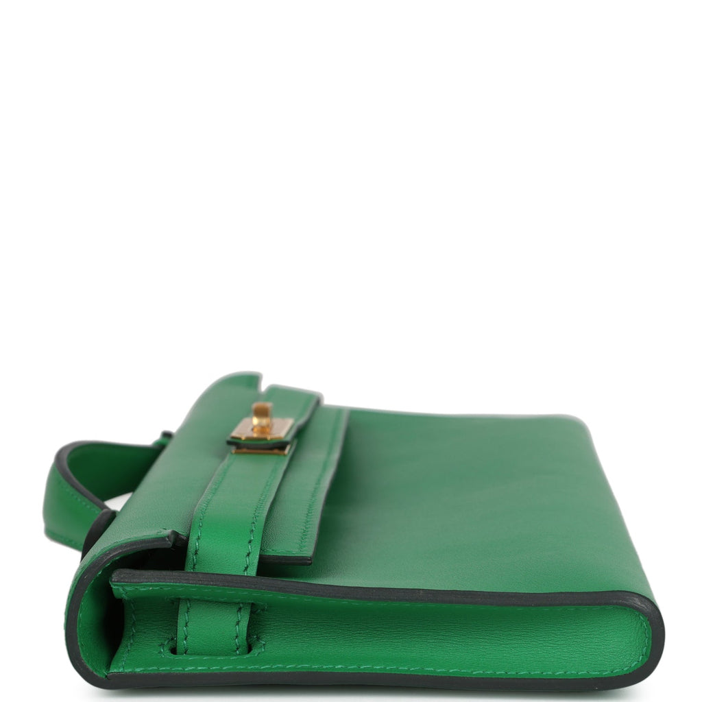 Hermès Kelly Cut Bambou Swift Gold Hardware