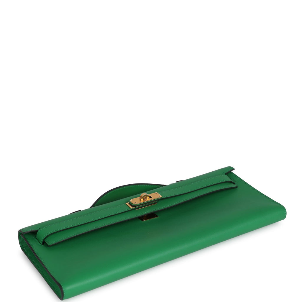Hermès Kelly Cut Bambou Swift Gold Hardware