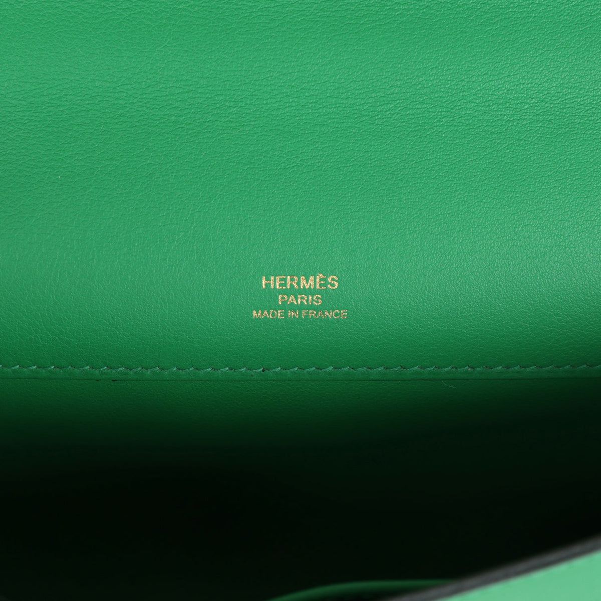 Hermès Kelly Cut Bambou Swift Gold Hardware