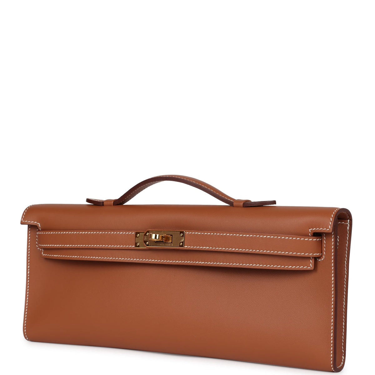 Hermès Kelly Cut Gold Swift Gold Hardware