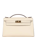 Hermès Kelly Pochette Nata Swift Gold Hardware