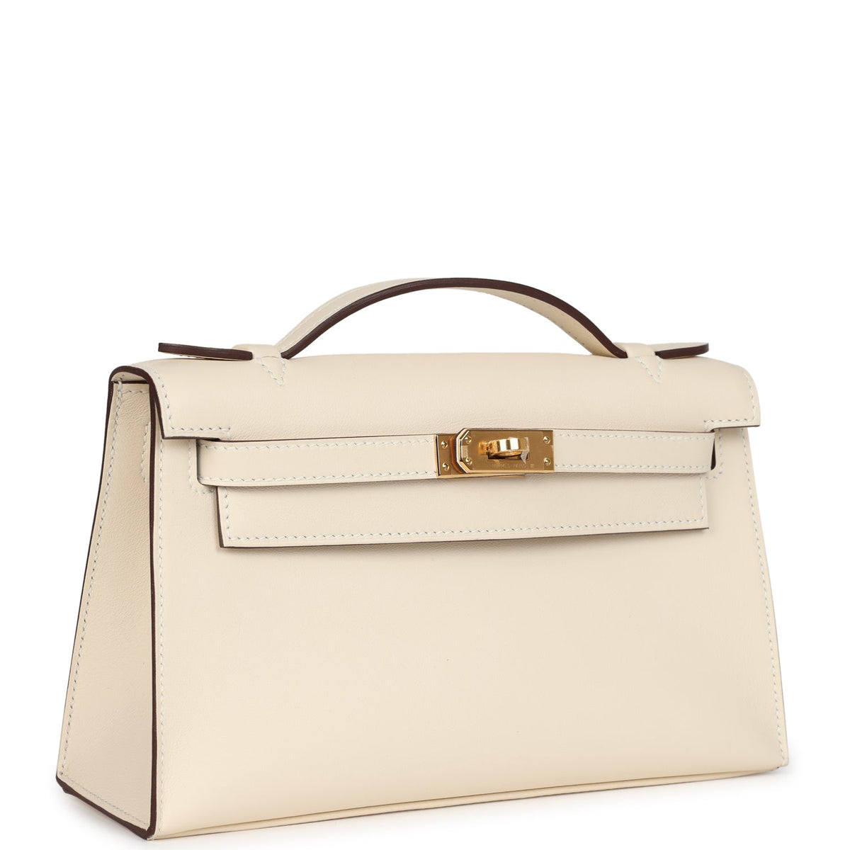 Hermès Kelly Pochette Nata Swift Gold Hardware