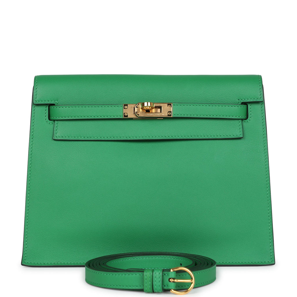 Hermès Kelly Danse Bambou Swift Gold Hardware