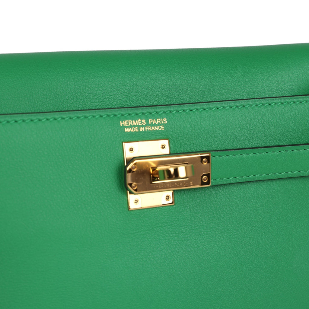 Hermès Kelly Danse Bambou Swift Gold Hardware