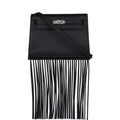 Hermès Kelly Danse Anate Black Swift Palladium Hardware
