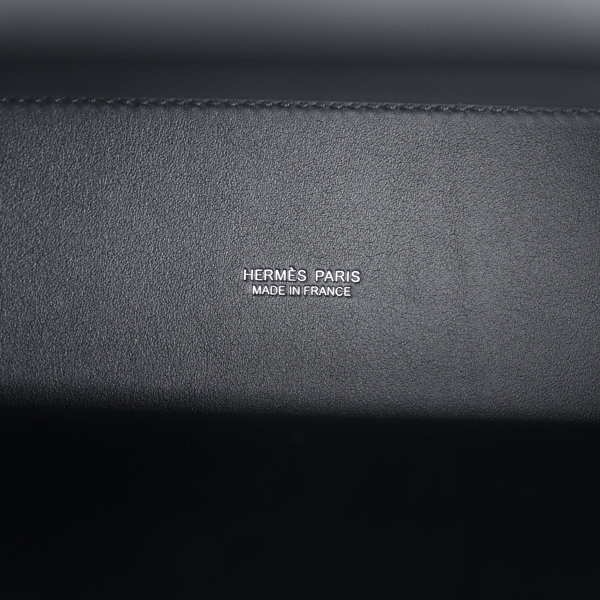 Hermès Kelly Danse Anate Black Swift Palladium Hardware