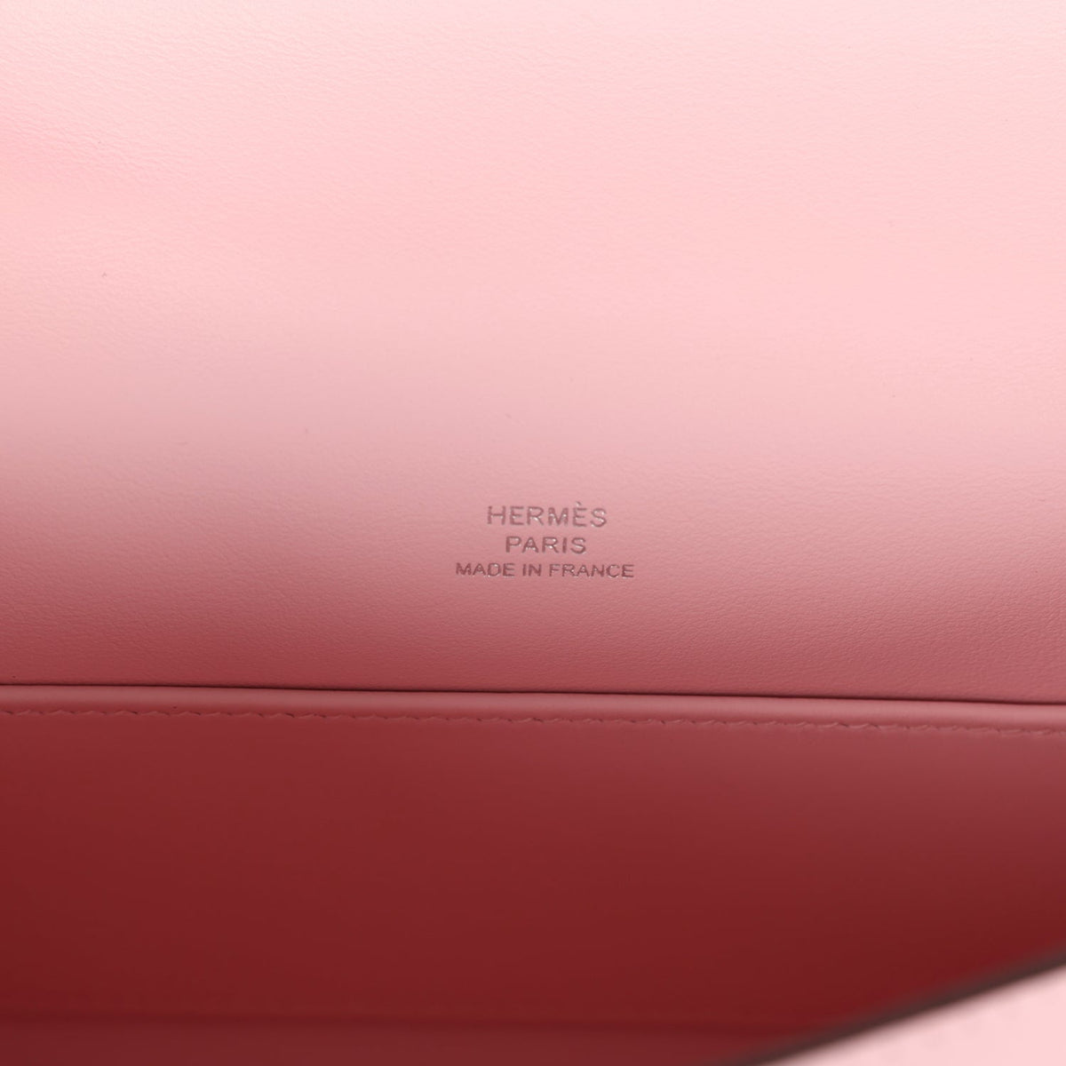 Hermès Kelly Pochette Rose Sakura Swift Palladium Hardware
