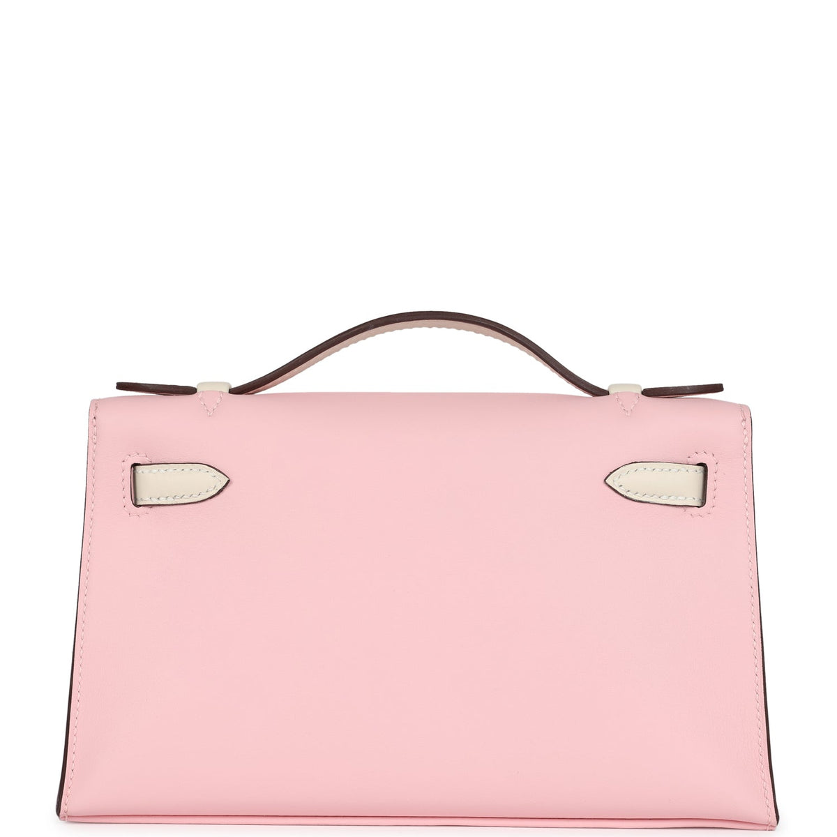 Hermès Special Order (HSS) Kelly Pochette Rose Sakura and Nata Swift Rose Gold Hardware