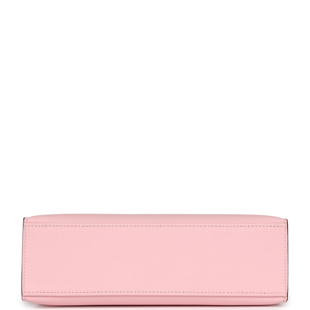 Hermès Special Order (HSS) Kelly Pochette Rose Sakura and Nata Swift Rose Gold Hardware