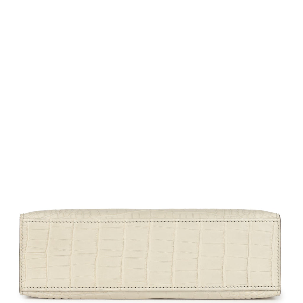 Hermès Kelly Pochette Beton Matte Faux Leather Gold Hardware