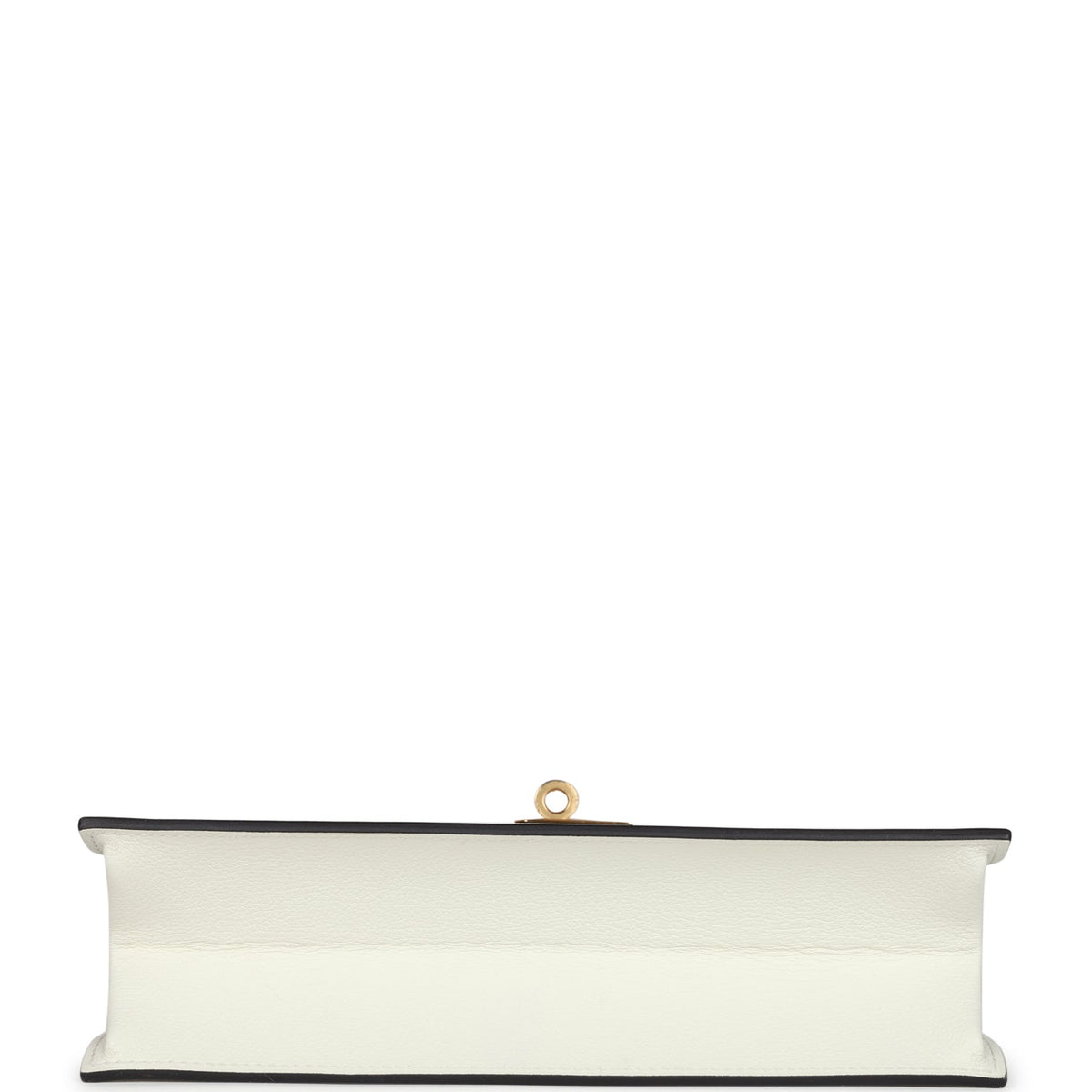 Hermès Kelly Danse White Evercolor Verso Gold Hardware