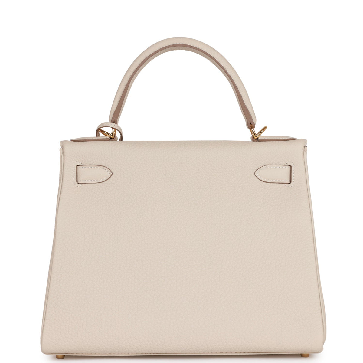 Hermès Kelly Retourne 28 Craie Togo Gold Hardware
