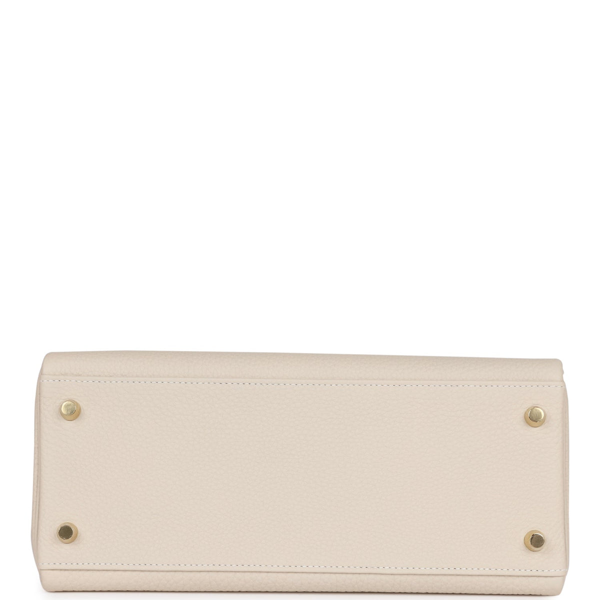 Hermès Kelly Retourne 28 Craie Togo Gold Hardware