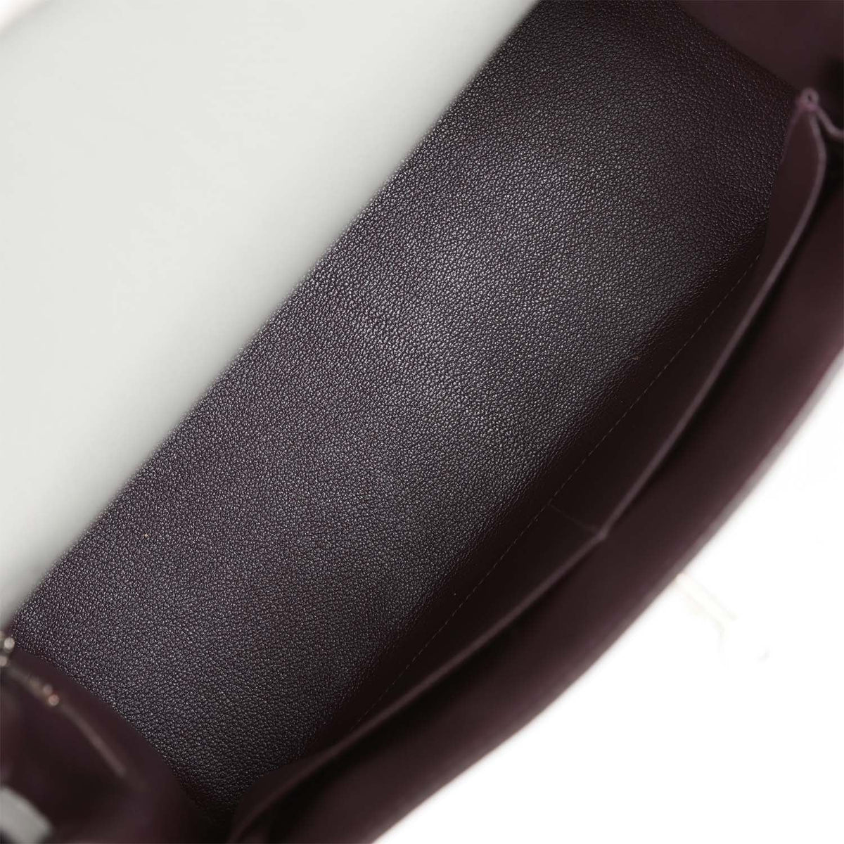 Hermès Special Order (HSS) Kelly Sellier 28 Gris Mouette Verso Togo Brushed Palladium Hardware