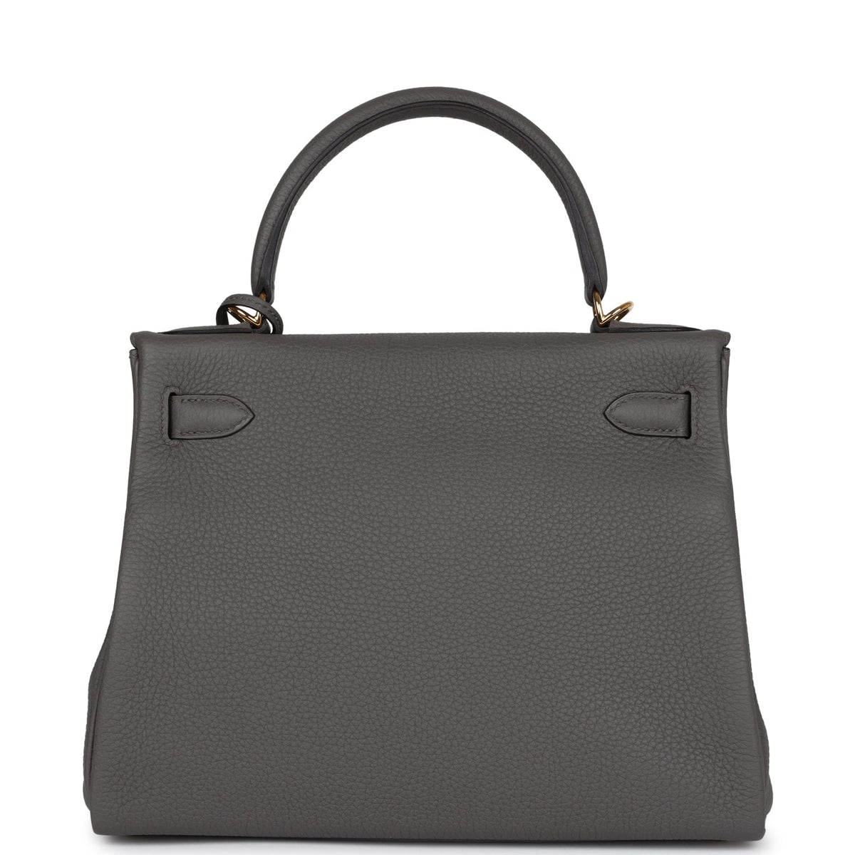 Hermès Kelly Retourne 28 Etain Togo Gold Hardware