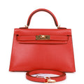 Hermès Kelly 20 Capucine Chevre Gold Hardware